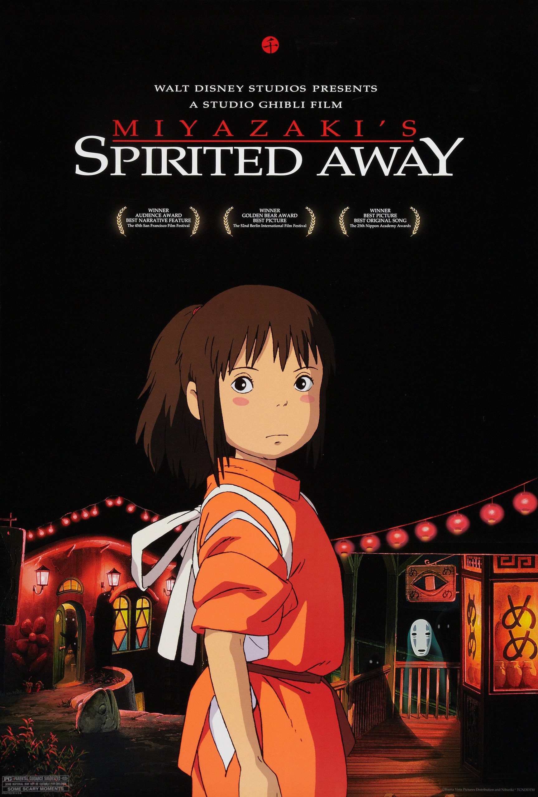 دانلود انیمه سینمایی Spirited Away 2001